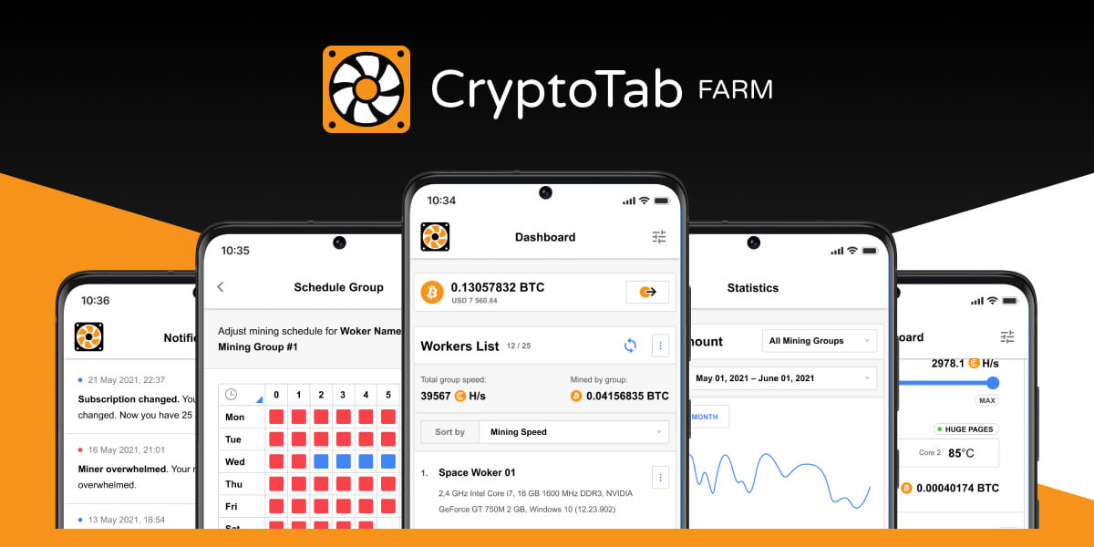 CryptoTab Browser - Easy way for Bitcoin Mining