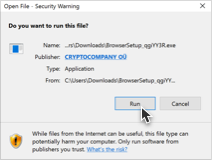 Complete installation in 3 easy steps | CryptoTab Browser