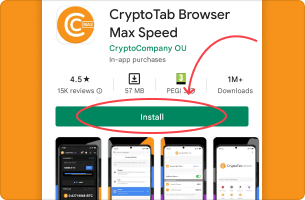 CryptoTab Browser - Easy way for Bitcoin Mining